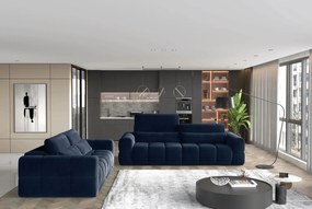 Диван Рабит двуместен-Тъмно Син