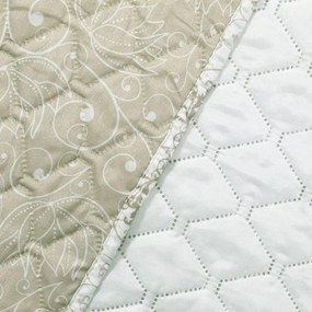 Бежова двустранна покривка за легло от микрофибър , 240 x 260 cm Alhambra - DecoKing