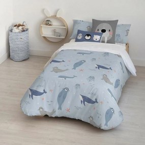 Покривало за одеяло Kids&Cotton Tabor Small Син 180 x 240 cm