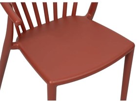 Кафяв пластмасов градински стол Capri – Bonami Essentials