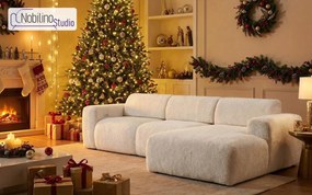 Разтегателен ъглов диван с ел. механизъм Алегро