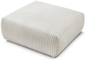 Кремава табуретка от рипсено кадифе Lucien – Bobochic Paris