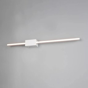 LED затъмняваща се стенна лампа в матово бял цвят Cassino – Trio