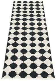 Черно-бяла пътека за открито и закрито 70x225 cm Marre Black Coral – Pappelina