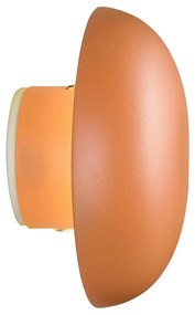 Оранжева LED стенна лампа с USB Davey – Trio