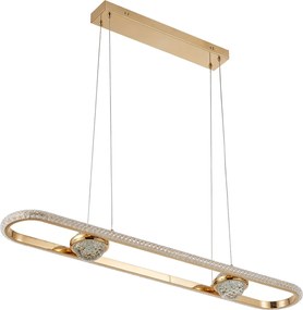 ВИСЯЩА ТАВАННА ЛАМПА LED G159-CP GOLD