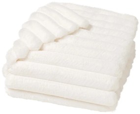 Кремаво одеяло от микроплюш 180x220 cm Boudoir – douceur d'intérieur