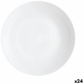 Дълбока чиния Luminarc Pampille Бял Cтъкло (20 cm) (24 броя)