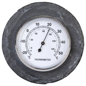 Стенен термометър от шисти, Ø 10 cm - Esschert Design