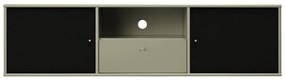 Маса за телевизор в цвят каки/черна 161x42x45 cm Mistral – Hammel Furniture