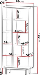 Библиотека Alsy Reg I-Тъмносив