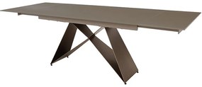 разтегателна маса VERONA taupe-black-gold