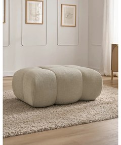 Бежова шенилова табуретка Ivane – Bobochic Paris