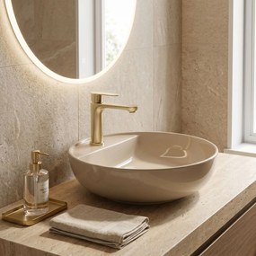 Смесител за баня Rea Logan Brush Gold