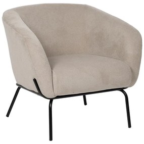 Бежово шенилово кресло Classic – Ixia