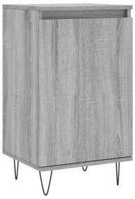 831064 vidaXL Бюфет сив сонома 40x35x70 см инженерно дърво