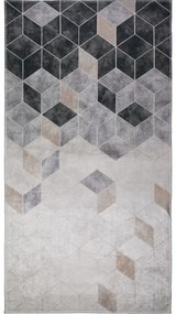 Сив и кремав килим, който може да се мие, 150x80 cm - Vitaus