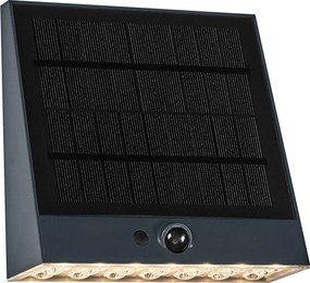 Osram - LED соларен стенен осветител ENDURA STYLE LED/10,2W/4,2V 2000 mAh IP54 антрацит