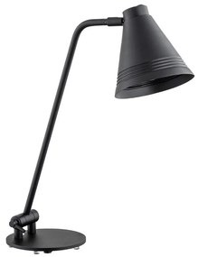 Argon 8002 - Настолна лампа AVALONE 1xE27/15W/230V черна