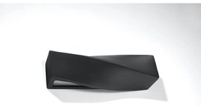 Черна керамична стенна лампа Taurus - Sollux