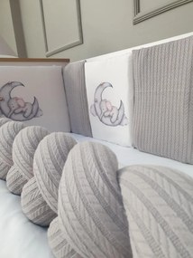 Babyhome Комплект за бебешко легло 60/120 см - слонче