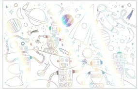 Картинки за оцветяване Space – Meri Meri