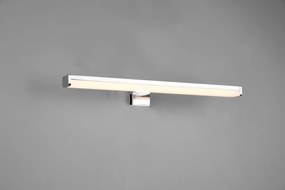 LED лампа за стена в блестящо сребристо (дължина 40 см) Lino - Trio