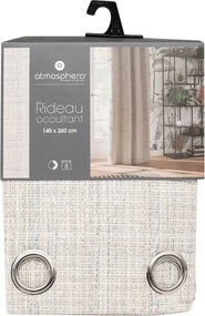 Блекаут завеса atmosphera Seth, 140x260 cm - Тъмносив