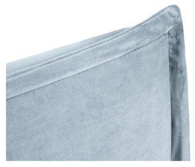 Светлосиня табла за легло 140x120 cm Monica – Milo Casa