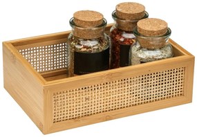 Бамбуков органайзер за баня Allegre, 22 x 7 cm - Wenko