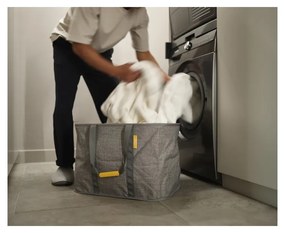 Сив текстилен сгъваем кош за пране 55 l Hold-All Max – Joseph Joseph