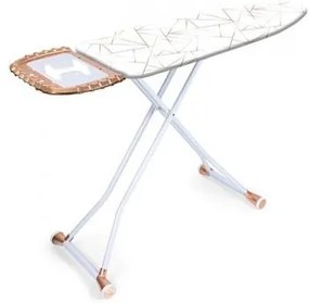 Маса за гладене 45x125см "EXCLUSIVE WHITE" PERILLA-(14014-1)