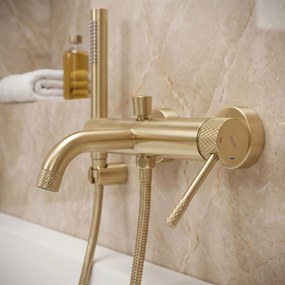 Смесител за вана Rea Venti Brush Gold