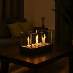 Настолна биокамина Kaminer 45x29x20.5 см – За дома и терасата