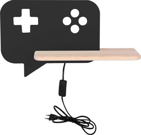 Черно детско осветително тяло Console - Candellux Lighting