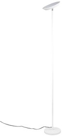 Бяла LED подова лампа (височина 178 cm) Specter – Trio
