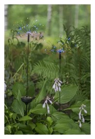 Външно соларно LED осветително тяло с цветни диоди, височина 100 cm Firework - Star Trading