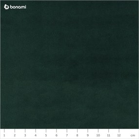 Тъмнозелена табла за легло 180x120 cm Natalia – Milo Casa