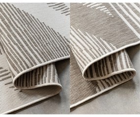 Кафяво-кремав външен килим 160x230 cm Gemini – Elle Decoration