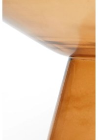 Стъклена кръгла странична масичка ø 37 cm Dakwa – Light &amp; Living