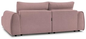 Светлорозов ъглов диван Aden – Bobochic Paris