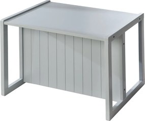 Сива детска пейка Country Style – Roba