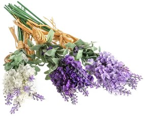 Изкуствени цветя в комплект от 3 броя (височина 32 см) Lavender Bouquet – Casa Selección