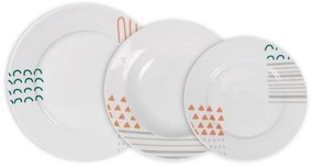 Сервиз за хранене LA MEDITERRANEA Veronique ,12 части, порцелан