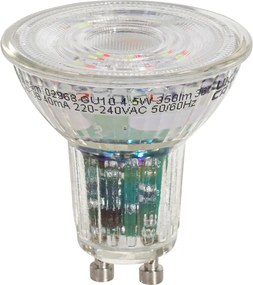 Комплект от 5 смарт GU10 50 LED крушки прозрачни RGBW 4.5W 350 lm 2700-6000K