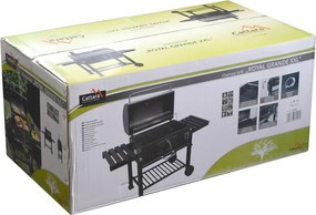 Черна скара на дървени въглища Royal Grande XXL - Cattara
