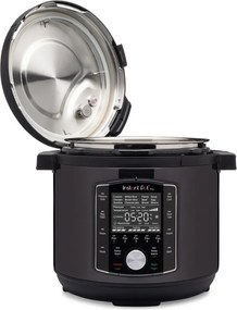 Разопакован: Мултикукър Instant Pot PRO 6 112016701, 1200W, 5.7 л, 28 програми, 11 Системи за безопасност, Черен