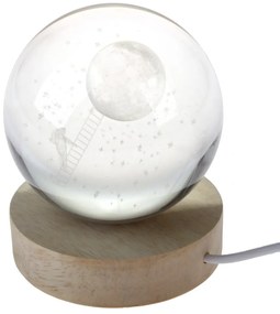 LED настолна лампа в естествен цвят (височина 9,5 cm) – Dakls