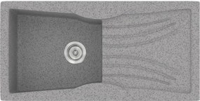 Мивка Sanitec 328-Granite Grey