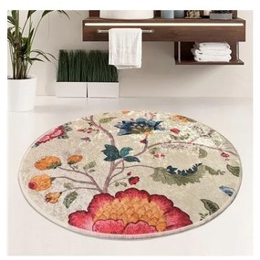 Килимче за баня ARYA, Ø 100 см, цветно